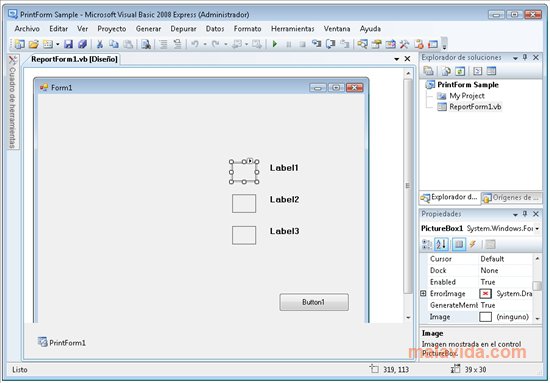Microsoft Visual Basic 6.0 software free download